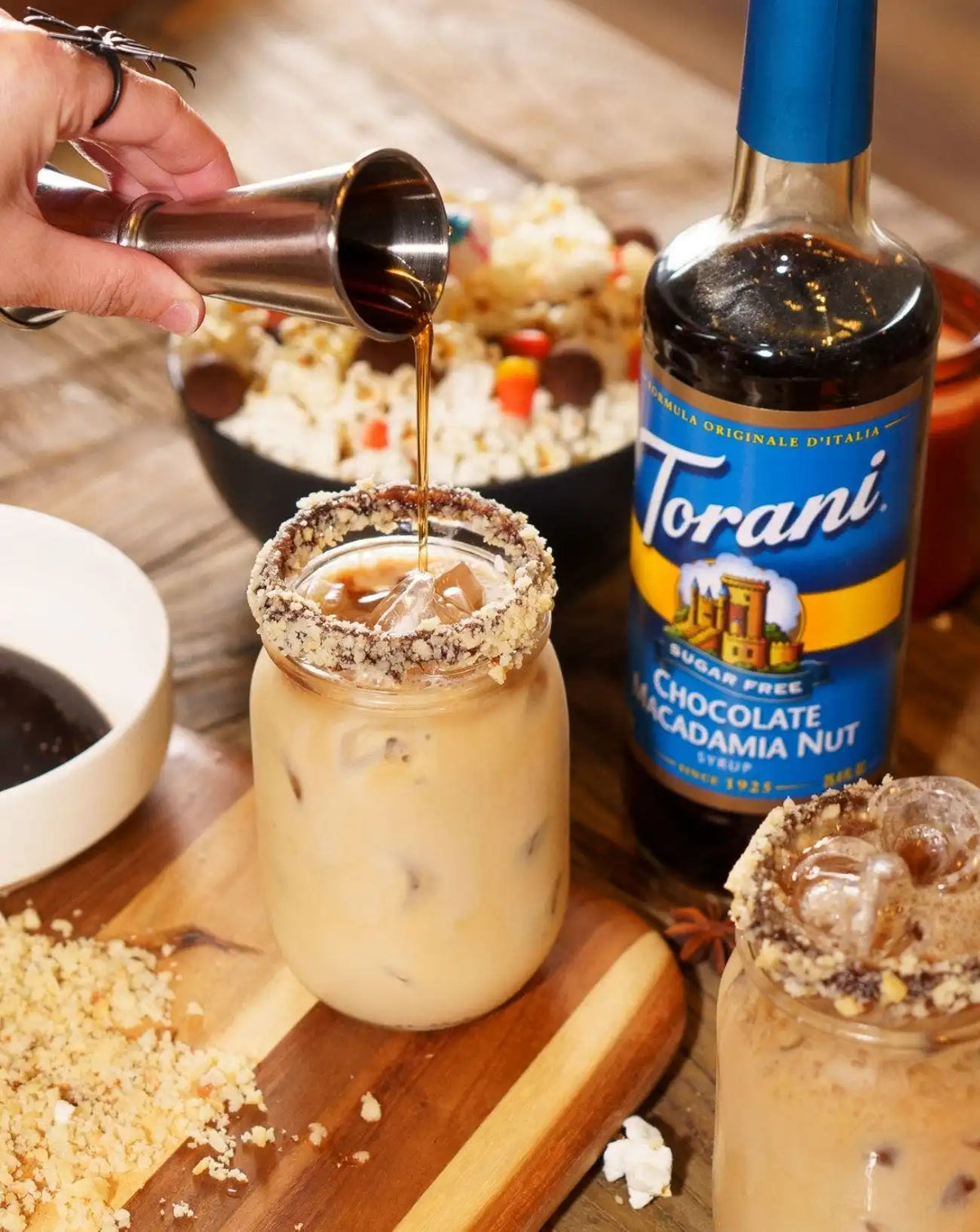 Sugar Free Chocolate Macadamia Nut Syrup