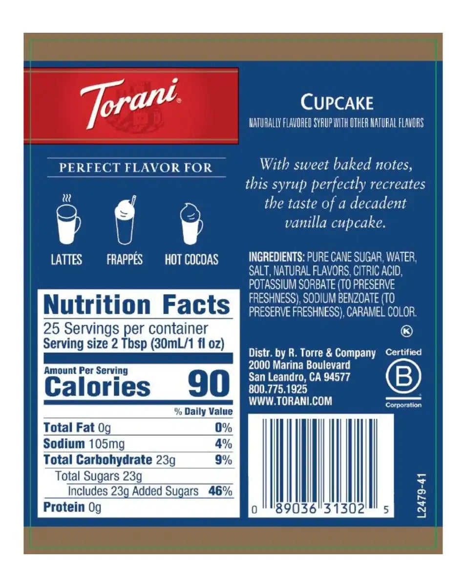 Cupcake Syrup