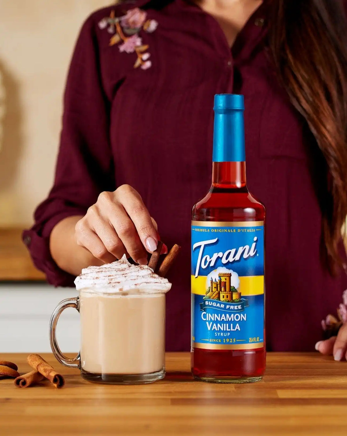 Sugar Free Cinnamon Vanilla Syrup