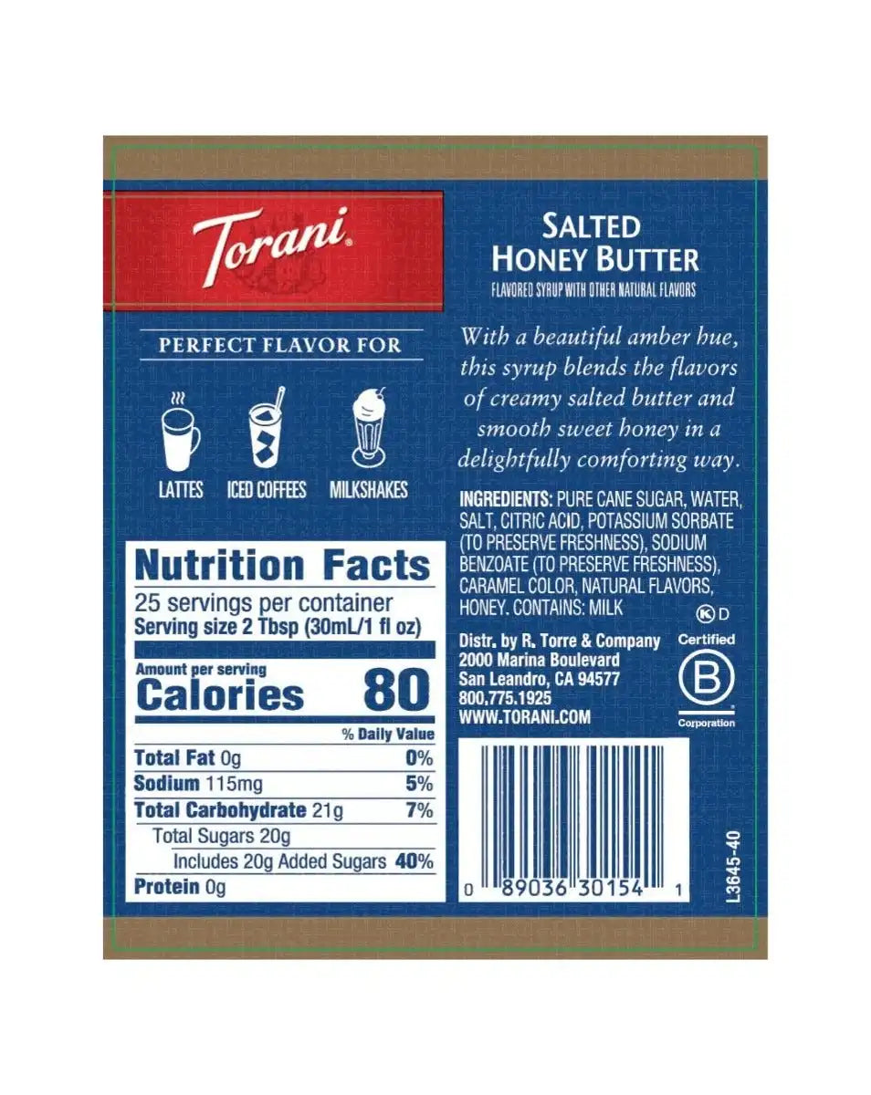Salted Honey Butter Syrup